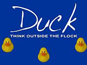 Duck Think Outside the Flock