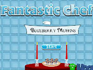Fantastic Chef Blueberry Muffins