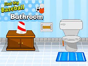 Find My Baseball Bathroom